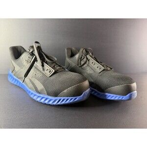 Reebok SubLite Legend Composite Toe Shoes Sneakers Mens 7W, Womens 9W Blue Sole